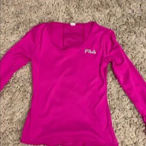 FILA Sport Purple Sweat Proof Top